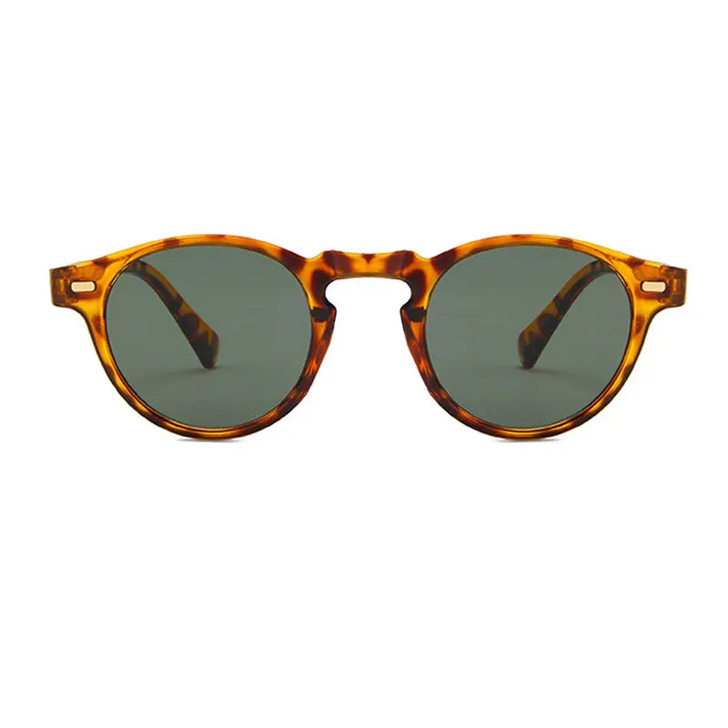 Men Fashions Oval Small Sunglasses Clear Classic Sun Glasses Trends for Transparent Shades for Women Street Fashion Sunglasses