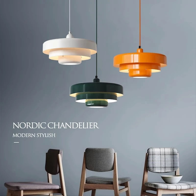 Creative LED Pendant Light Living Room Dining Room Kitchen Island Home Decor Ceiling Chandeliers Lighting for Bar Hanging Lamp