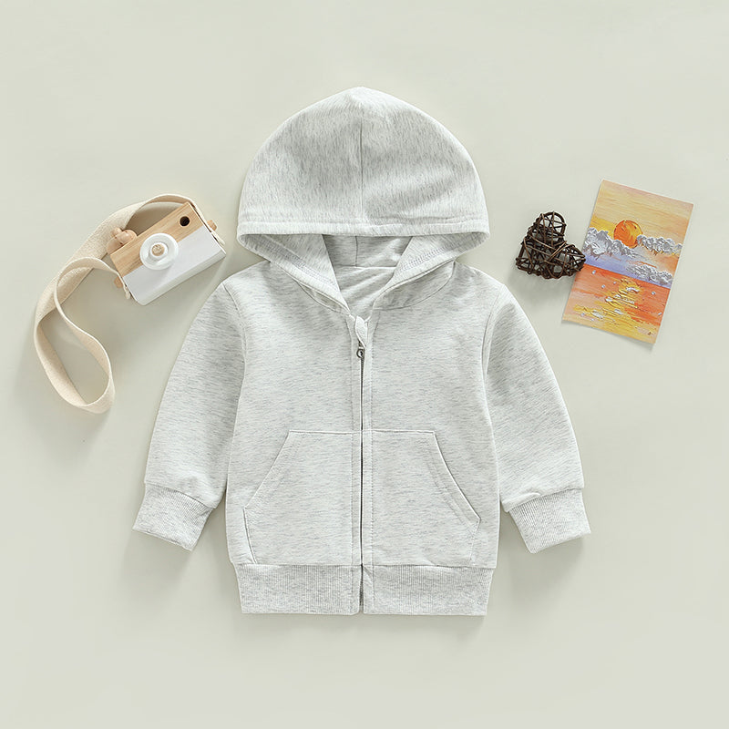 Baby Boys Jacket Autumn Jackets For girls Coat Kids Outerwear Hooded Zipper Coats For baby Clothes Children Hoodies Jacket