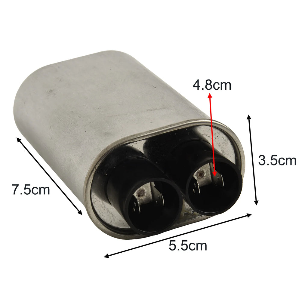 Microwave Oven High Voltage Capacitors 0.85uF / 0.9uF / 0.95uF / 1.05uF / 1.08uF Kitchen Appliance Microwave Oven Parts