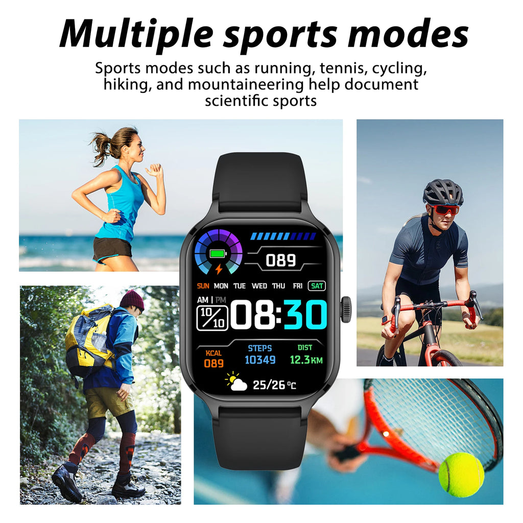 Hot Smart watch, wireless calls/wireless music, message reminders, multiple sports modes