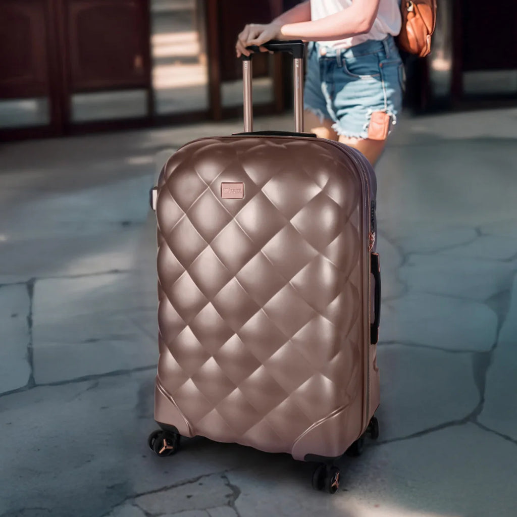 25"/29" Luggage Travel Suitcase  PP Hard Shell Lightweight Expandable Suitcase Carry On Luggage with Spinner Wheels & TSA Lock