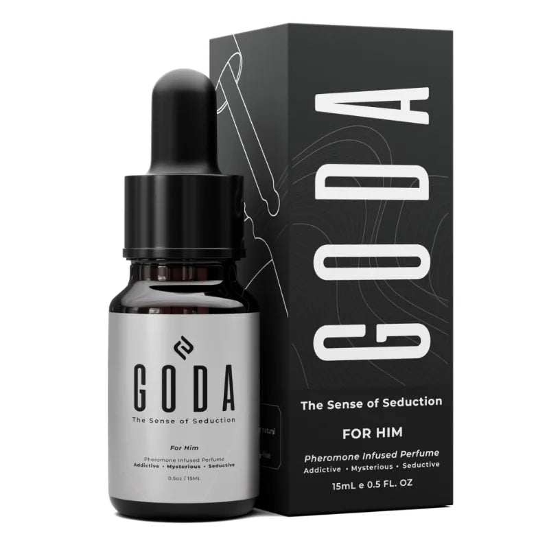 GODA Pheromones Perfume for Women The Original Long-Lasting Women's Fragrances Jasmine and Rose Vegan Cruelty-Free 15ml
