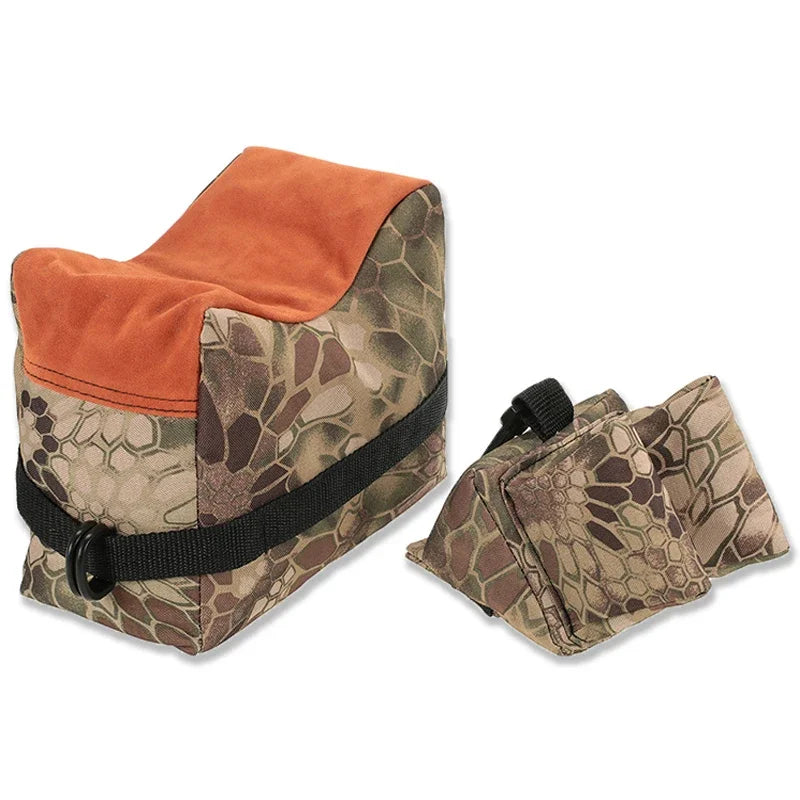 Hunting Accessories Front & Rear Rifle Target Bench Unfilled Support Stand Bag Gun Accessories Shooting Gun Rest Bag Set