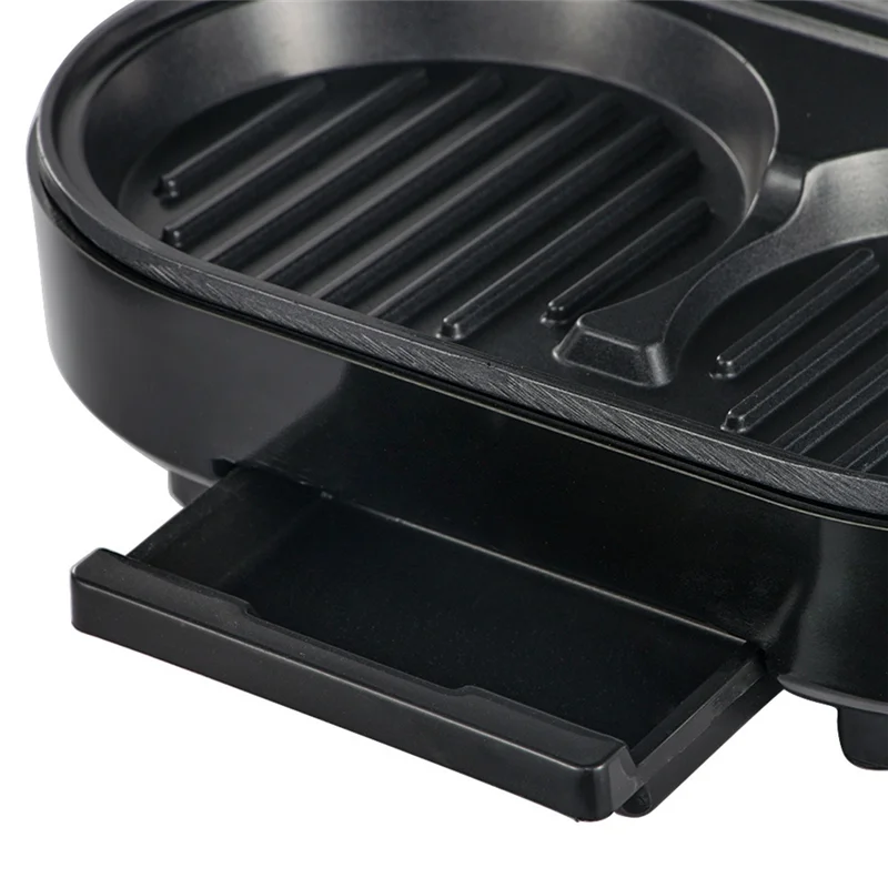 ABKJ-Hamburger Maker  Multifunction Double Round Burger Press Patty Maker   For Egg Stuffed Burgers Beef Burger  US Plug