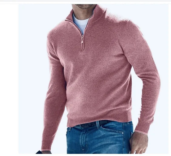 2025 Long Sleeved Sweater Men's Base Sweater for men in Autumn and Winter in Stock