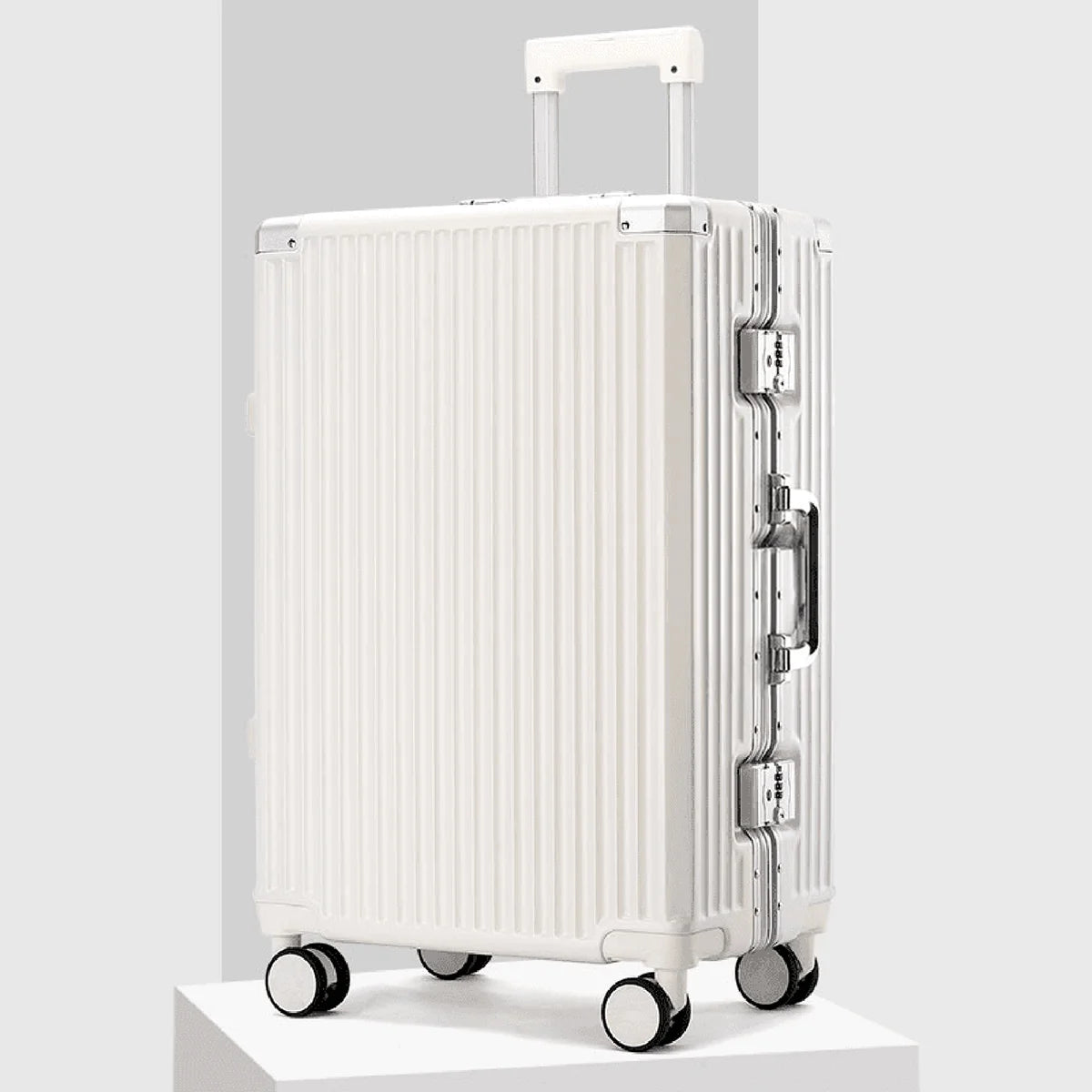 Trolley Luggage 20 24 26 28 英寸 Aluminum Frame Rolling Luggage Case Travel Suitcase on Wheels Combination Lock Carry on Luggage