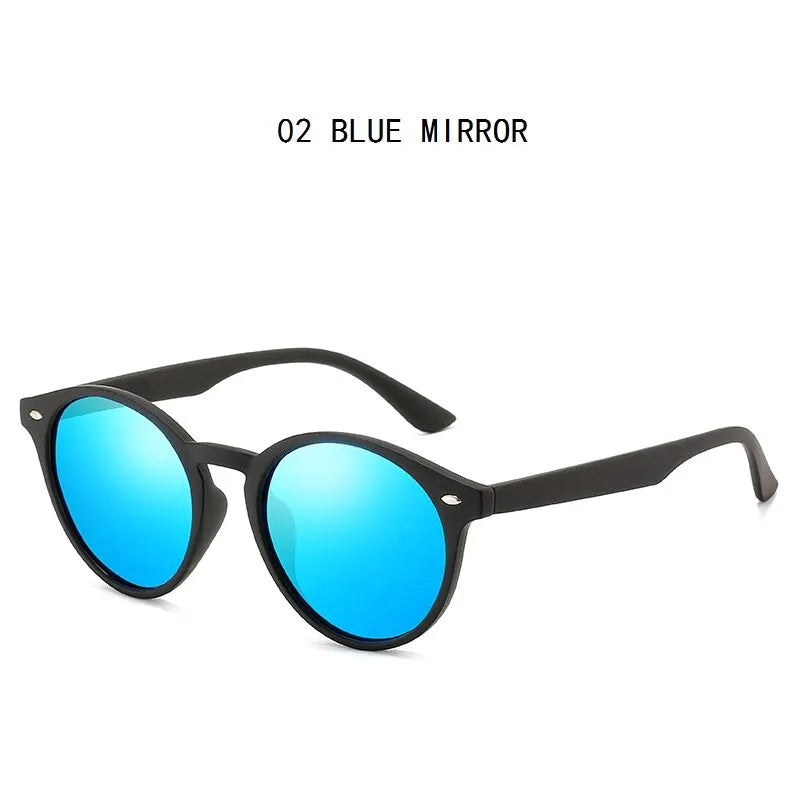 Fashion Round Polarized Sunglasses Women Men Classic Vintage Driving Travel Sun Glasses Circle Oval Brand Designer Eyewear UV400