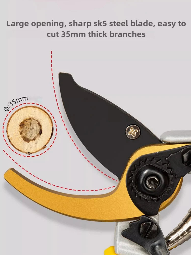 Fruit Trees Pruning Shears SK5 Steel Plants Pruning Scissors Gardening Flower Pruner Professional Shears Garden Hand Tools