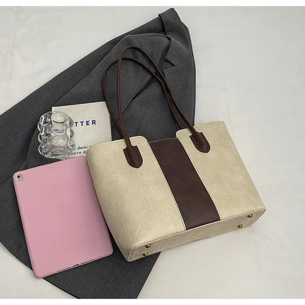 large capacity women's Tote bag, fashion trend shoulder bag crossbody bag, versatile commuter bag, suitable for daily commuting