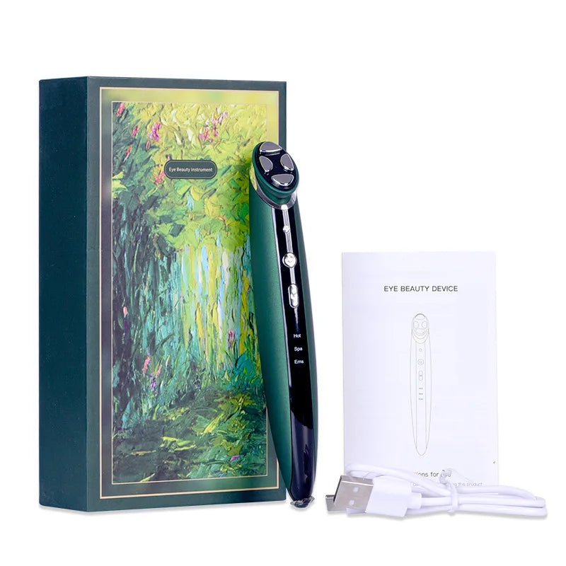 Ems home use beauty equipment Electric Vibration Eye Lift Tightening Eye Massage Pen