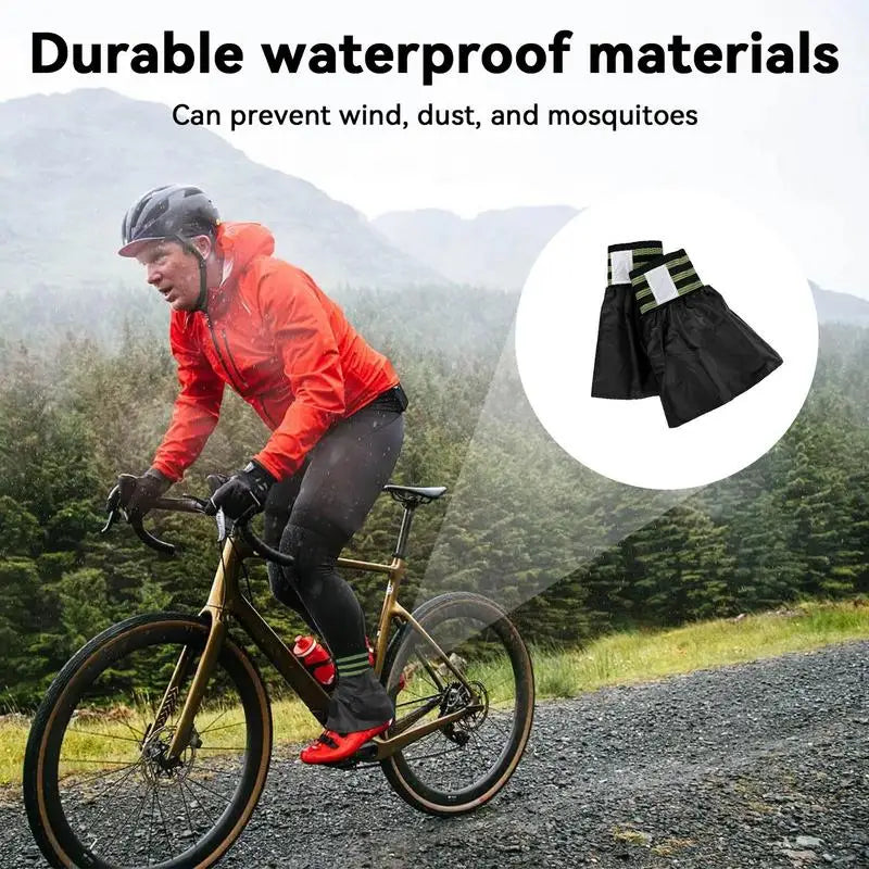 Cycling Leg Gaiters For Men Shoes Gators For Hiking Waterproof Breathable Boots Gators Extended Snow Gaiters ﻿