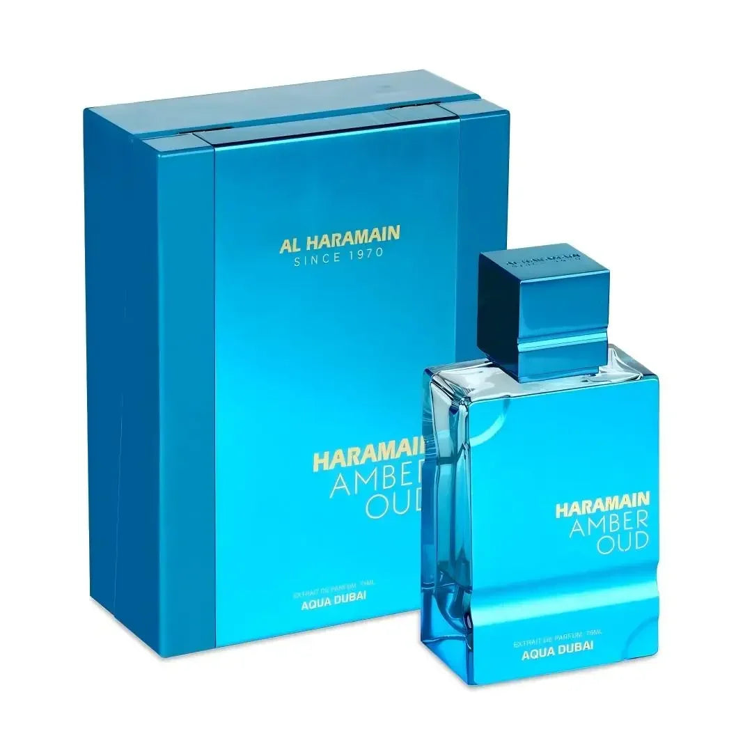 Al Haramain Perfumes Amber Oud Aqua Dubai Pheromone Fragrance Arabian Women's Perfume Pheromone Cologne for Man Birthday Present