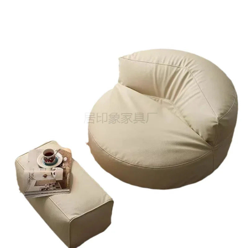 Lie-Back Home Sofa Bed Small Apartment Balcony Single Person Bean Bag Tatami Net Famous Lazy Sofa for Living Room