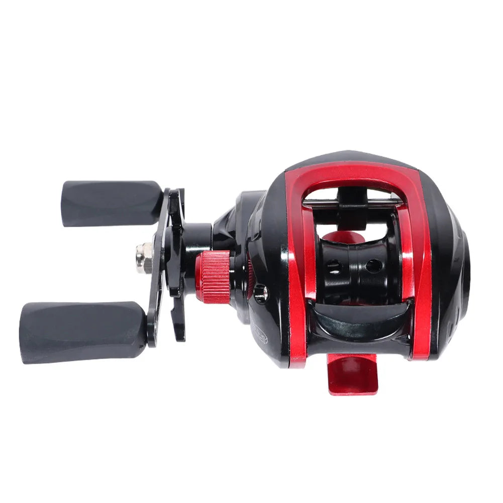Baitcasting Fishing Reel 7.2/1 Gear Ratio Casting Reel Magnetic Brake System Fishing Wheel Right Left Hand for Fresh Saltwater