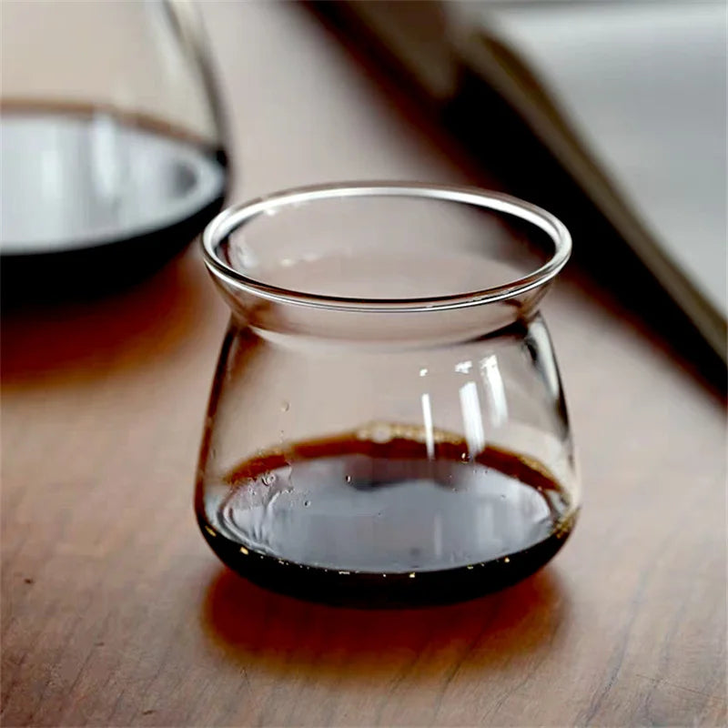 500ml Hand-brewed Glass Coffee Pot Ice Coffee Sharing Pot 210ml Coffee Aroma Cup Hand Brewing Coffee Bariata Tools