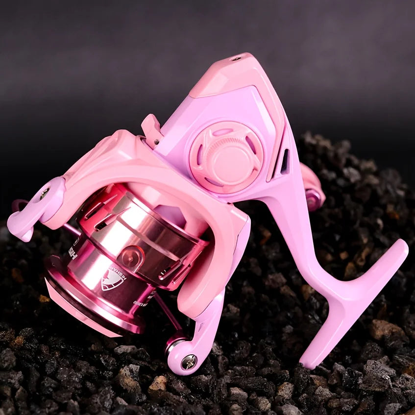 2025 NEW BAKAWA 3000 6000 Series Spining Fishing Reels Bearings 4+1BB Gear Sea Fishing Wheel Freshwater Saltwater Macaron Color