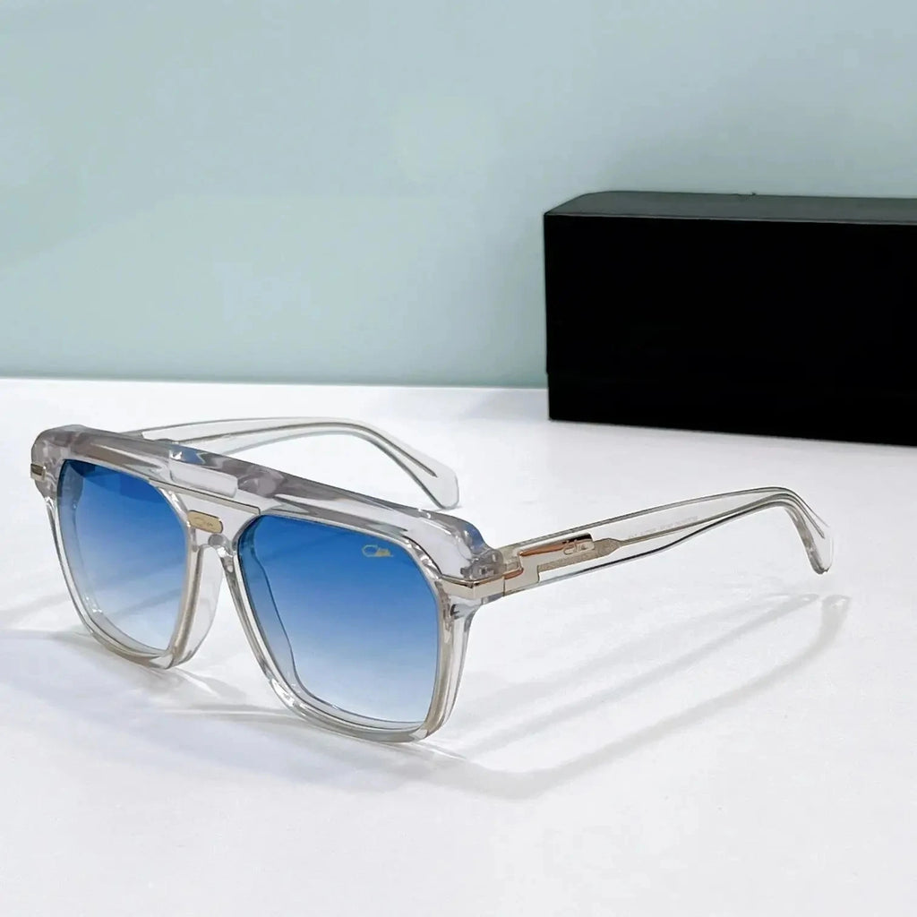 Authentic ORIGINALCAZAL MOD8040 UV400 Polarized Men Women Sun Glasses Fashion Retro Tortoise Acetate Frame Male Couple Eyewear