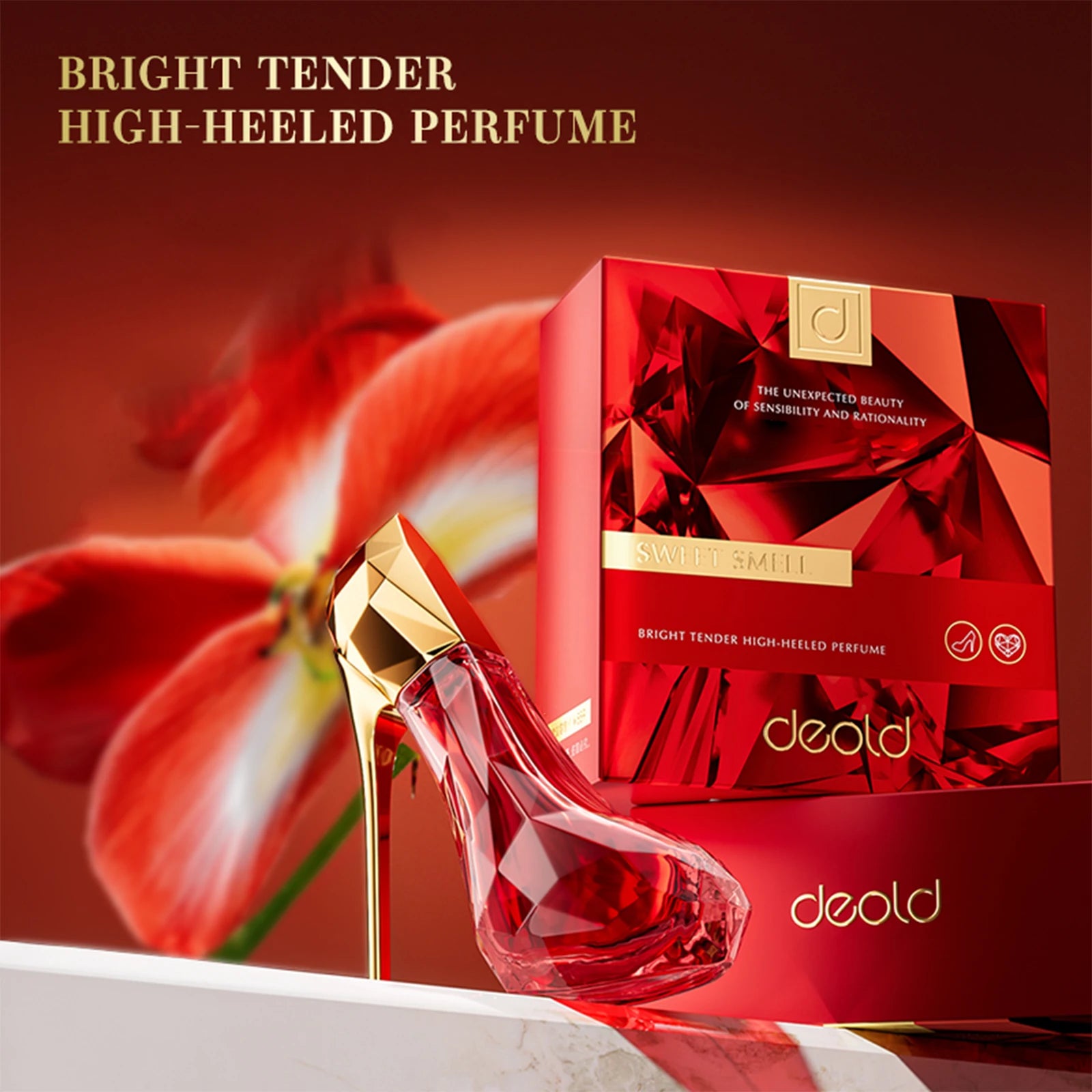 Heel Styling Perfume Eau De Parfum Spray Natural Fragrance Parfum Lasting And Charming Personal Perfume For Women And Girls 30ML