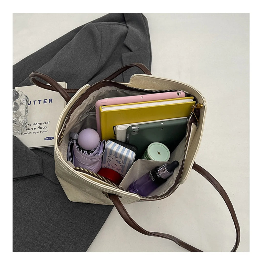 large capacity women's Tote bag, fashion trend shoulder bag crossbody bag, versatile commuter bag, suitable for daily commuting