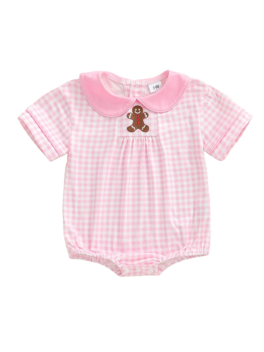 Christmas Reindeer Snowflake Knit Sweater Jumpsuit Elk Embroidered Long Sleeve Round Neck Romper for Baby Girls Boys