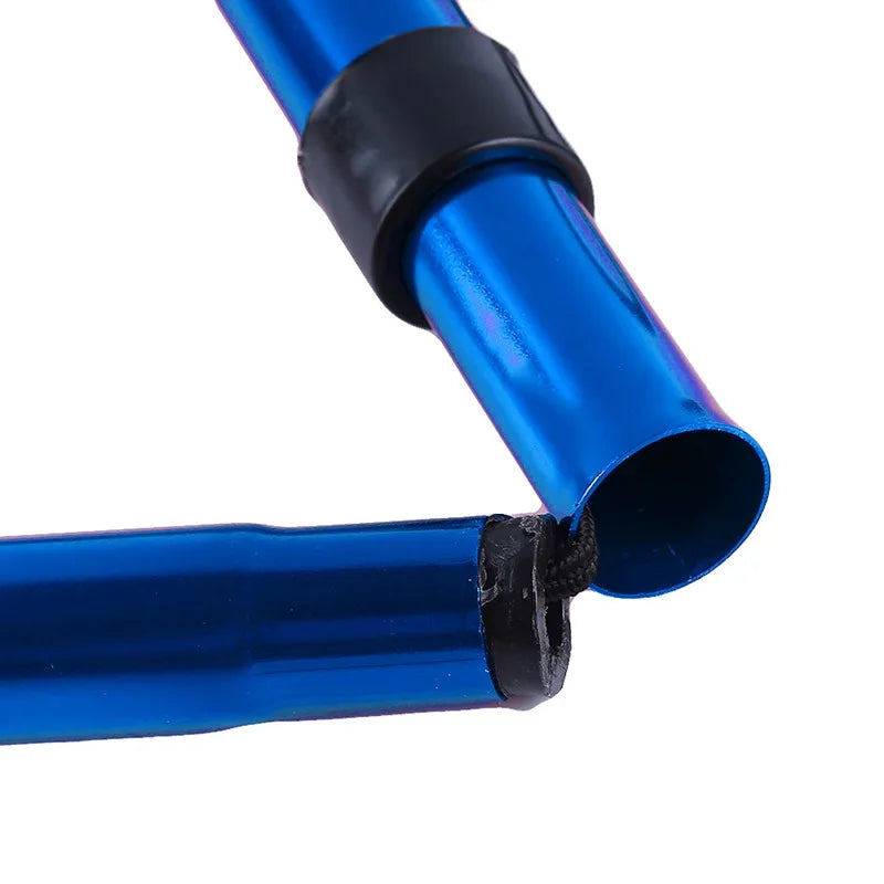 Hiking Camping Mountaineering Poles Walking Stick Telescopic Baton Trekking Poles Folding Cane Crutches Pole Unisex