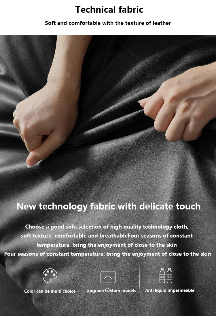 European Luxury Living Room Sofa Modern Cozy Family Technology Cloth Technology Cloth Divano Furniture Cheap Sofas In Offers