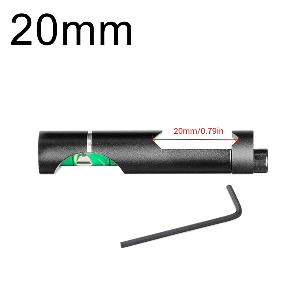 Hunting Spirit Bubble Level Optical Scope Mounts for 11mm/20mm Picatinny Rail Rifel Scope Leveling Tool Kit Hunting Accessories