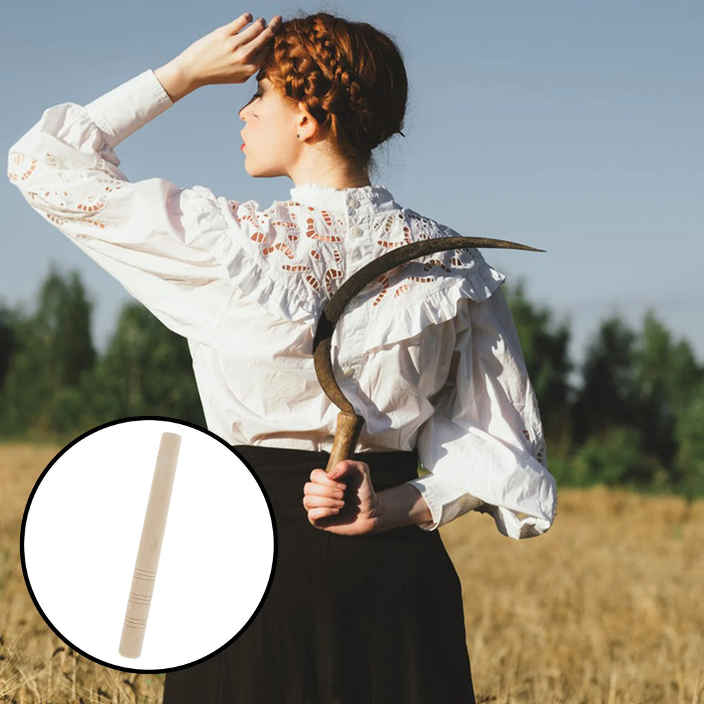 Weeding Wooden Handle Garden Wood Tool Handle Durable Manual Weeding Tools Handle Ideal For Weeds Removal And Harvesting