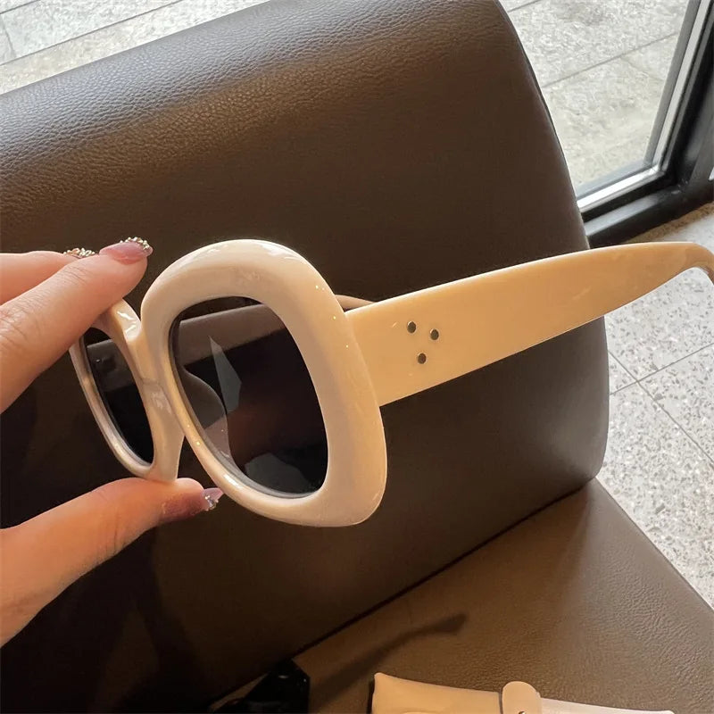 Women Sunglasses New Vintage Ladies Irregular Square Sun Glasses Men Women UV Protection Outdoor Shades Eyewear Oculos De Sol