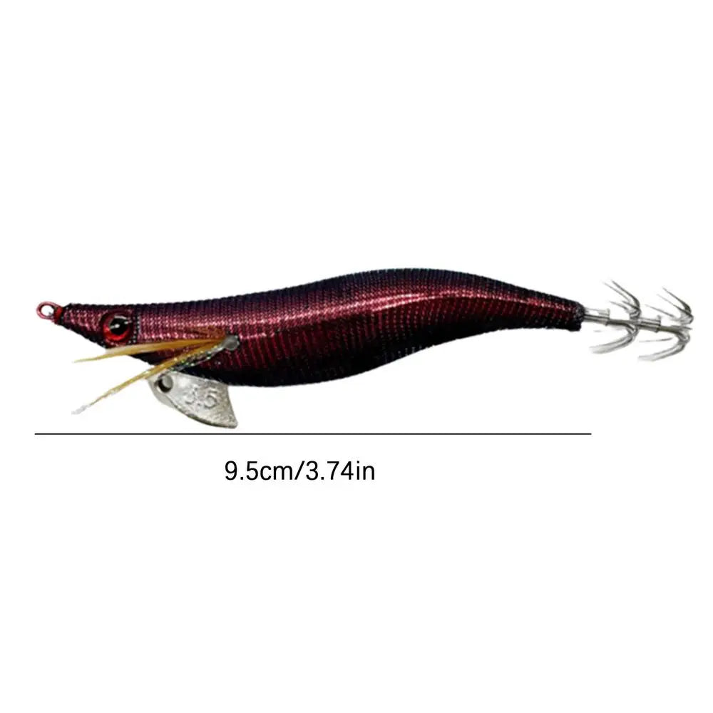 Glowing Squid Jigs Saltwater Shrimp Lures Fluorescent Artificial Fishing Baits Realistic Freshwater Fish Luring Tools supplies