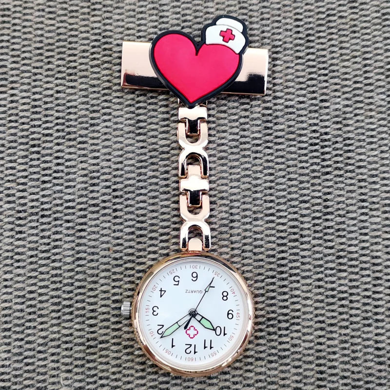 Personalized Your Name Logo Nurse Watch Hanging Medical Healthcare Gift Pocket Watch Men Women Quartz Doctor Midwife Fob Watch