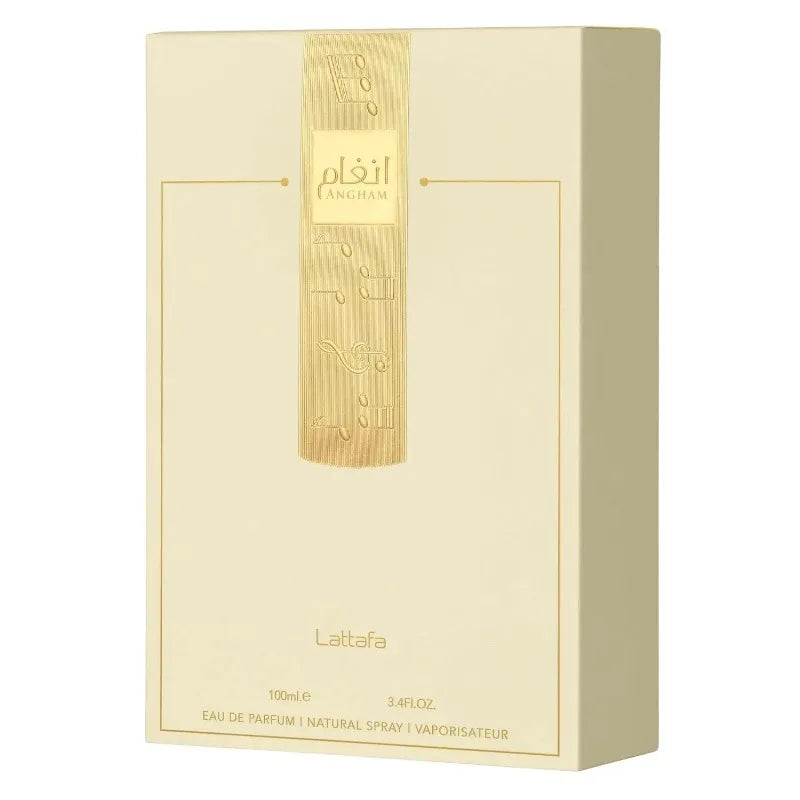 Lattafa Angham Perfume for Women Men 100ml | Long Lasting Arabic Eau De Parfum Luxury Oriental Fragrance Unisex Scent Gift