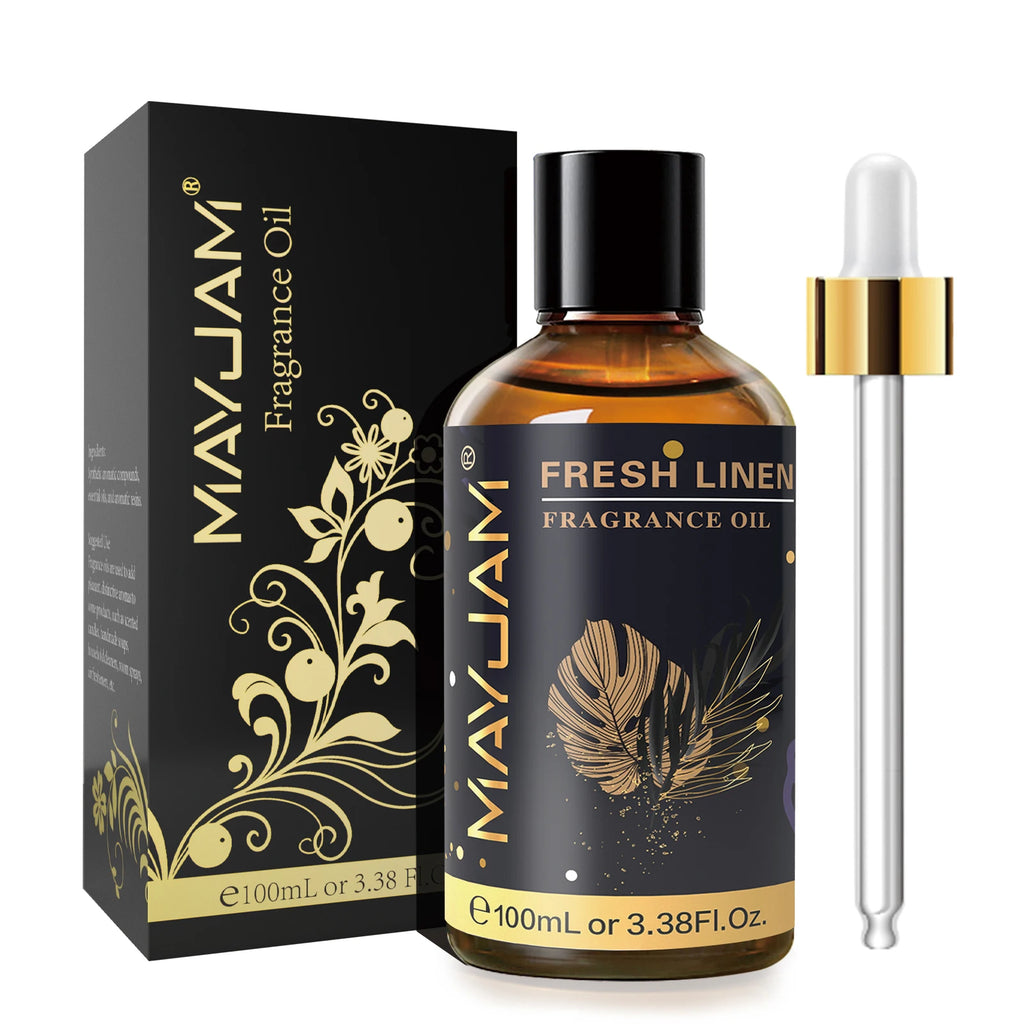 MAYJAM 100ML Fragrance Oils For Car Air Freshener Coconut Vanilla White Musk Sea Breeze Baby Powder Aroma Oil