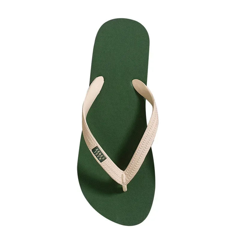 Men's Minimalist Flip Flops  Summer Fashion Outdoor Anti Slip Wear-resistant Sports Sandals with Soft Beach Casual Shoes