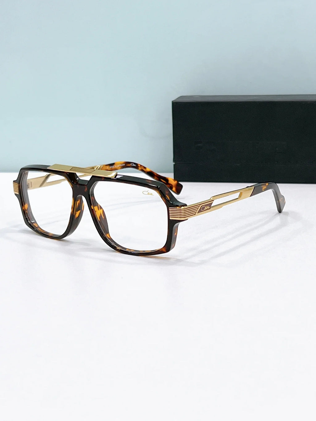 New Arrival ORIGINALCAZAL MOD6034 Square Acetate+Alloy Frame Men Eyewear Retro Business Popular Classic Leisure Women Sunglasses