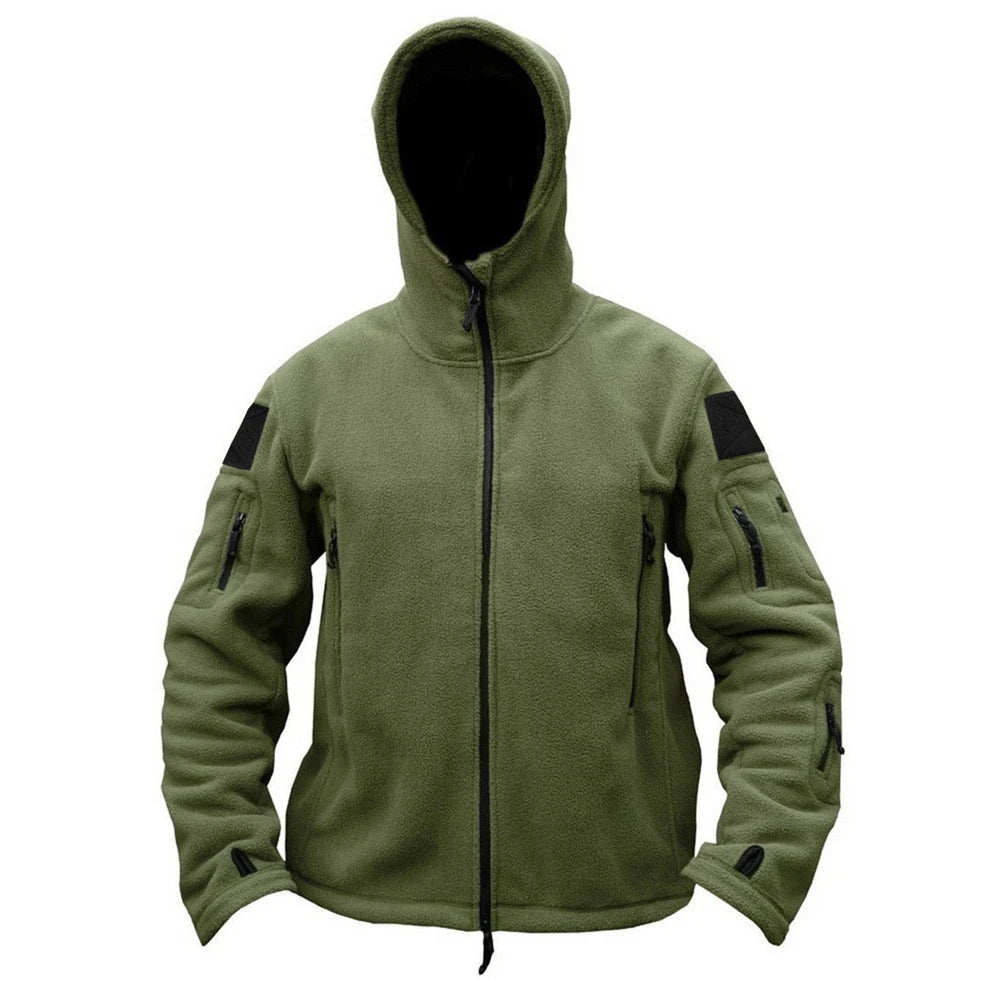 Men US Military Winter Thermal Fleece Tactical Jacket Outdoors Sports Hooded Coat Militar Softshell Hiking Outdoor Army Jackets