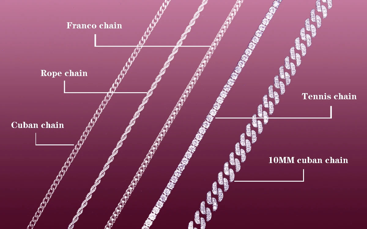 Aokaishen Spring Clasp Baguette Infinity Chain for Women Necklace Choker Real Gold Plated Hip Hop Jewelry