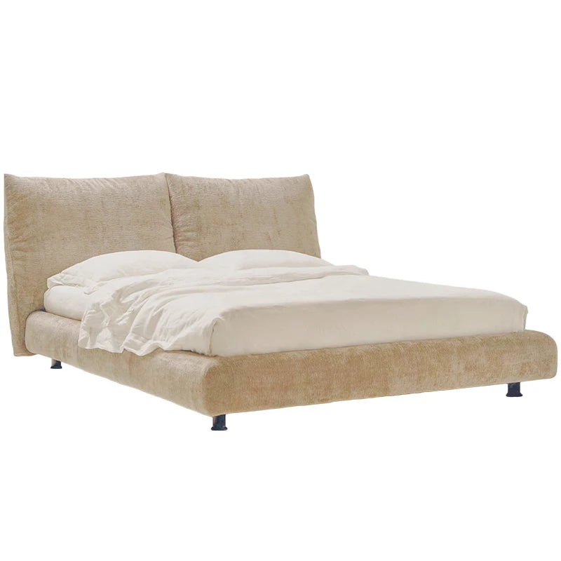 Wedding Design Bed Minimalist Aesthetics Designer High Quality Bed Organizer Master Bedroom Cama De Casal Bedroom Furniture