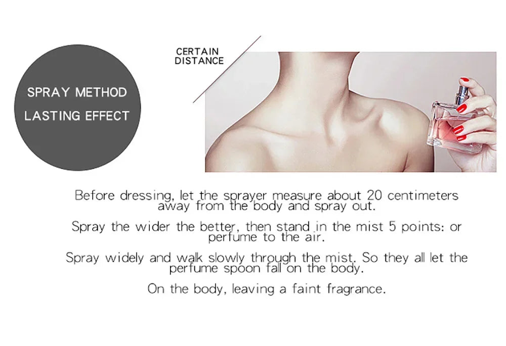 Body Spray Women's  Fragrance Floral and Fruit Tone Lasting Fragrance Thailand's 250ml