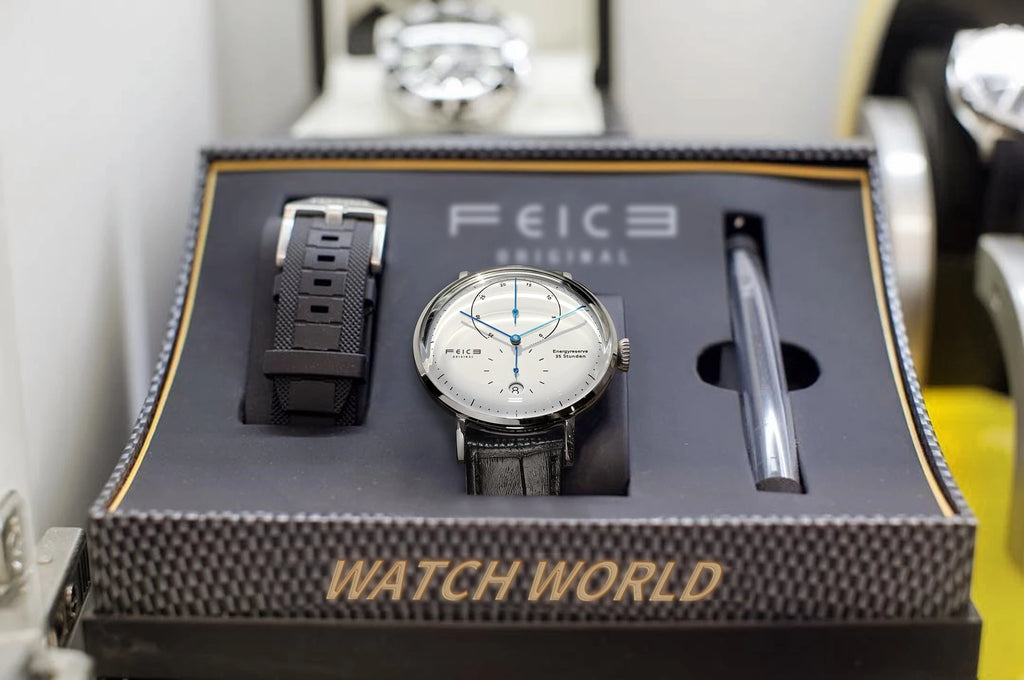 FEICE 20mm Men's Mechanical Watch Men Automatic Bauhaus WristWatch Waterproof Fashion Creative Simple Relogio Masculino-FM202