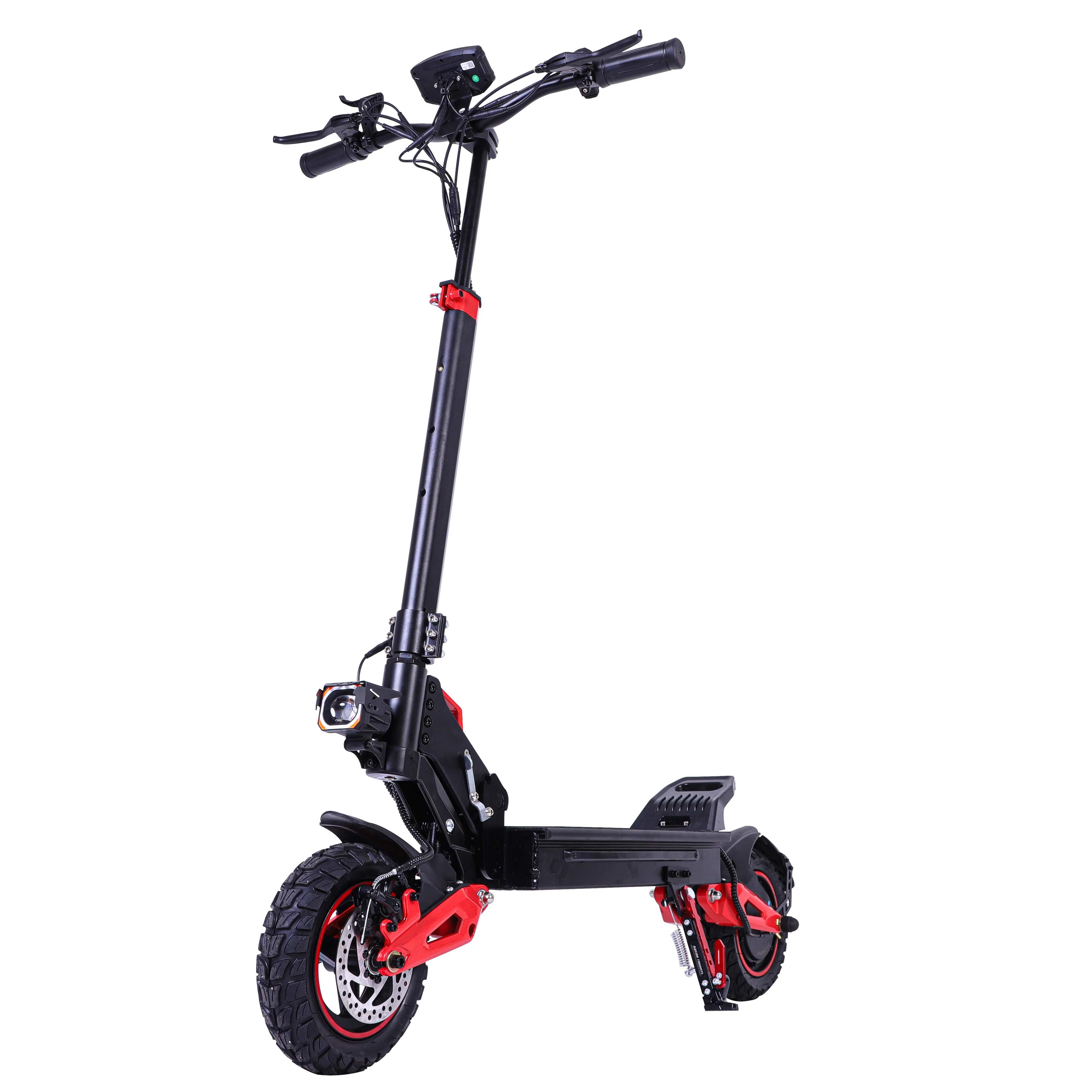 FREEBOY J15 MAX Adult Electric Scooter 1600W Motor 48V 18AH Folding E-Scooter 10 Fat Tire E-Mountain Scooter