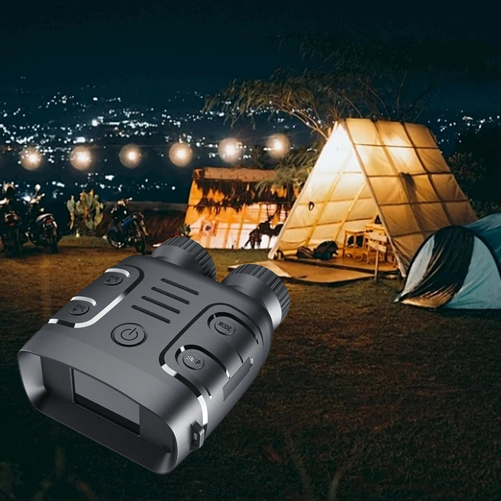 HD 1080P Infrared Binoculars 5 X Digital Zoom Night Vision IR Goggles 300M Full Dark Viewing Distance for Outdoor Camping Travel