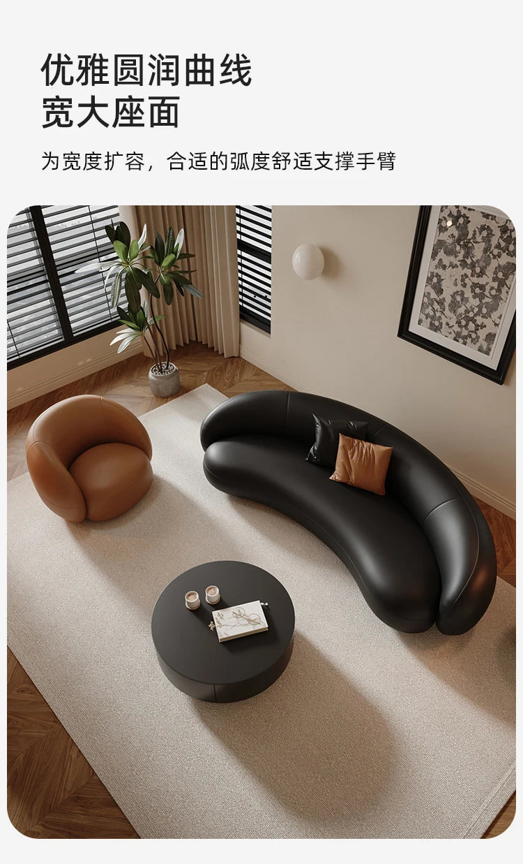 Living Room Single Sofa Armrest 3 Seater Waterproof Modern Nordic Sectional Sofa Loft Floor Lounge Moveis Para Casa Furnitures