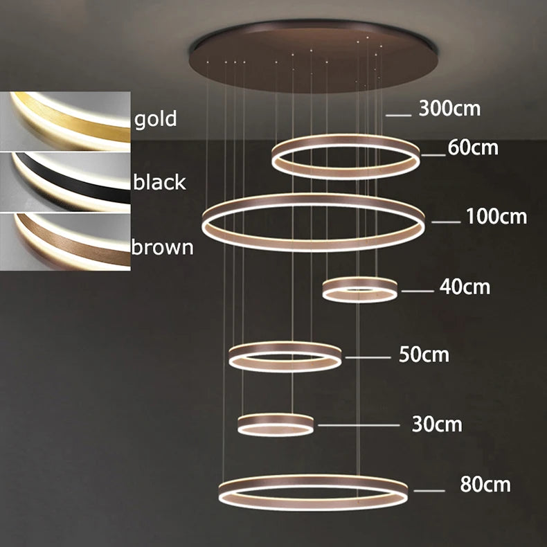 Modern home decor led lights pendant light lamps for living room Chandeliers for dining room hanging light indoor lighting