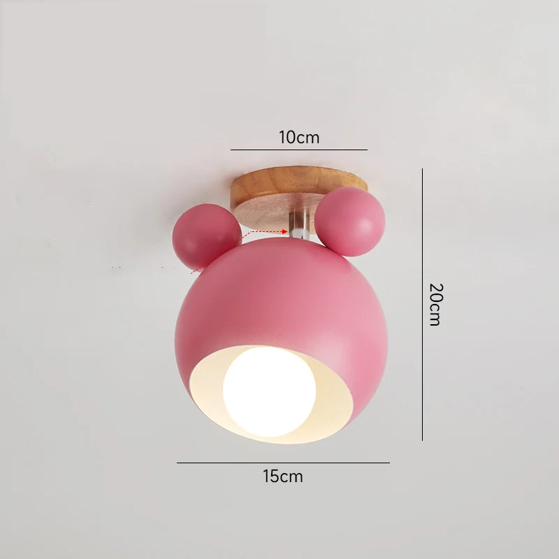 Household ceiling lamp modern cute style home lamp salon lamp loft children's room living room girl's bedroom indoor lighting