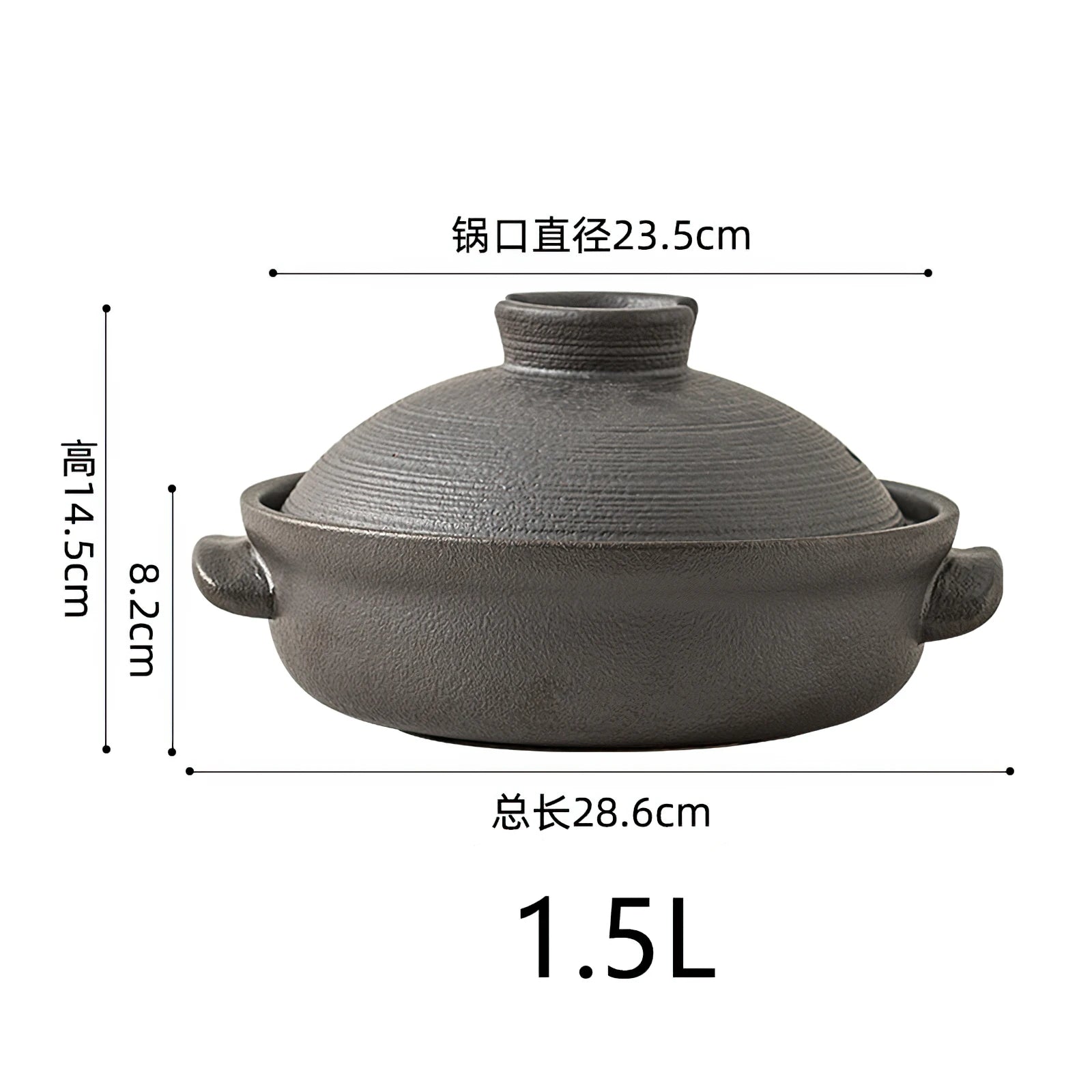 Ceramic Pot Cooking Japanese Style Clay Casserole  Kitchen Cookware Stew Pot Big Soup Pan Cooking Saucepan Korean Cookware