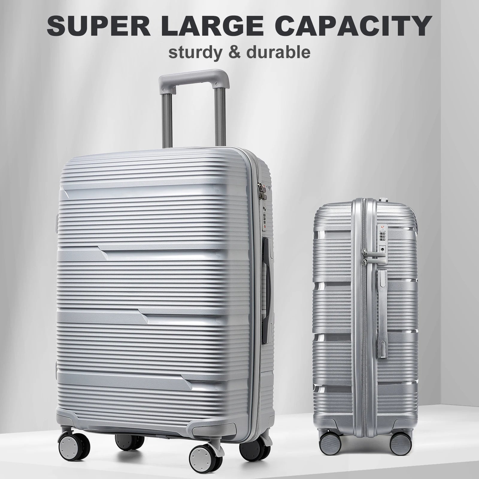 Cabin Suitcase Large Travel Suitcase Boarding Travel Box , Rolling Travel Trolley Case, Hand Carry-On Luggage Suitcase