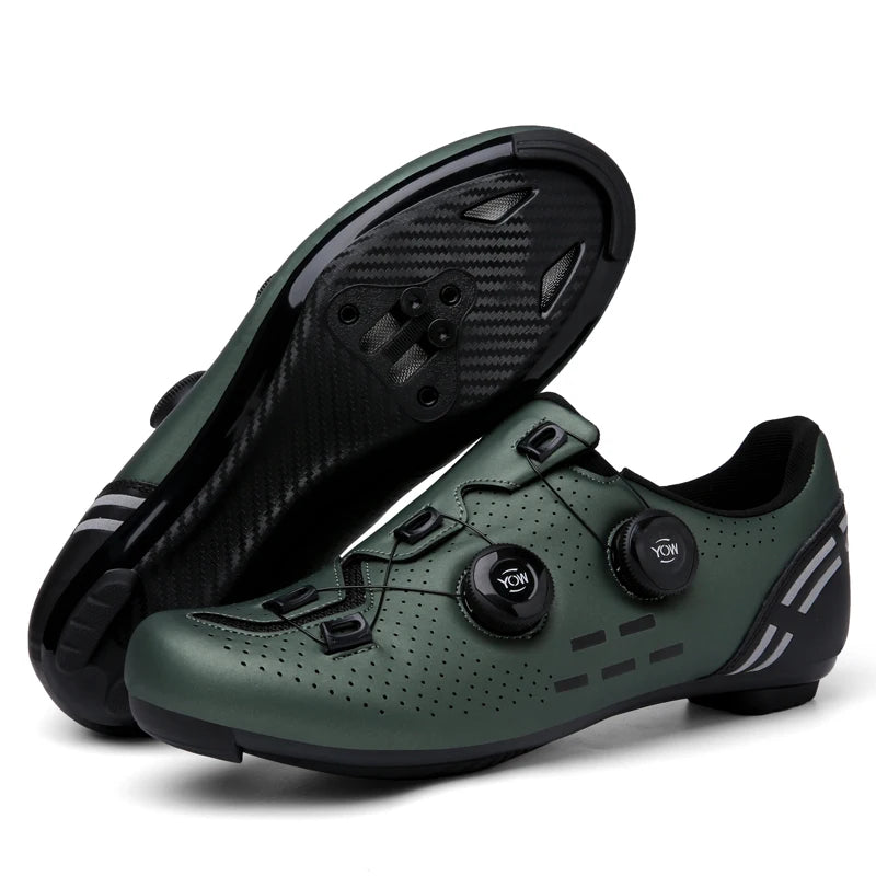 2025 New Cycling Shoes Road Bike Men Racing Contest Self-Locking Speed Bicycle Sneakers Women Spd Cleats Cycling Footwear