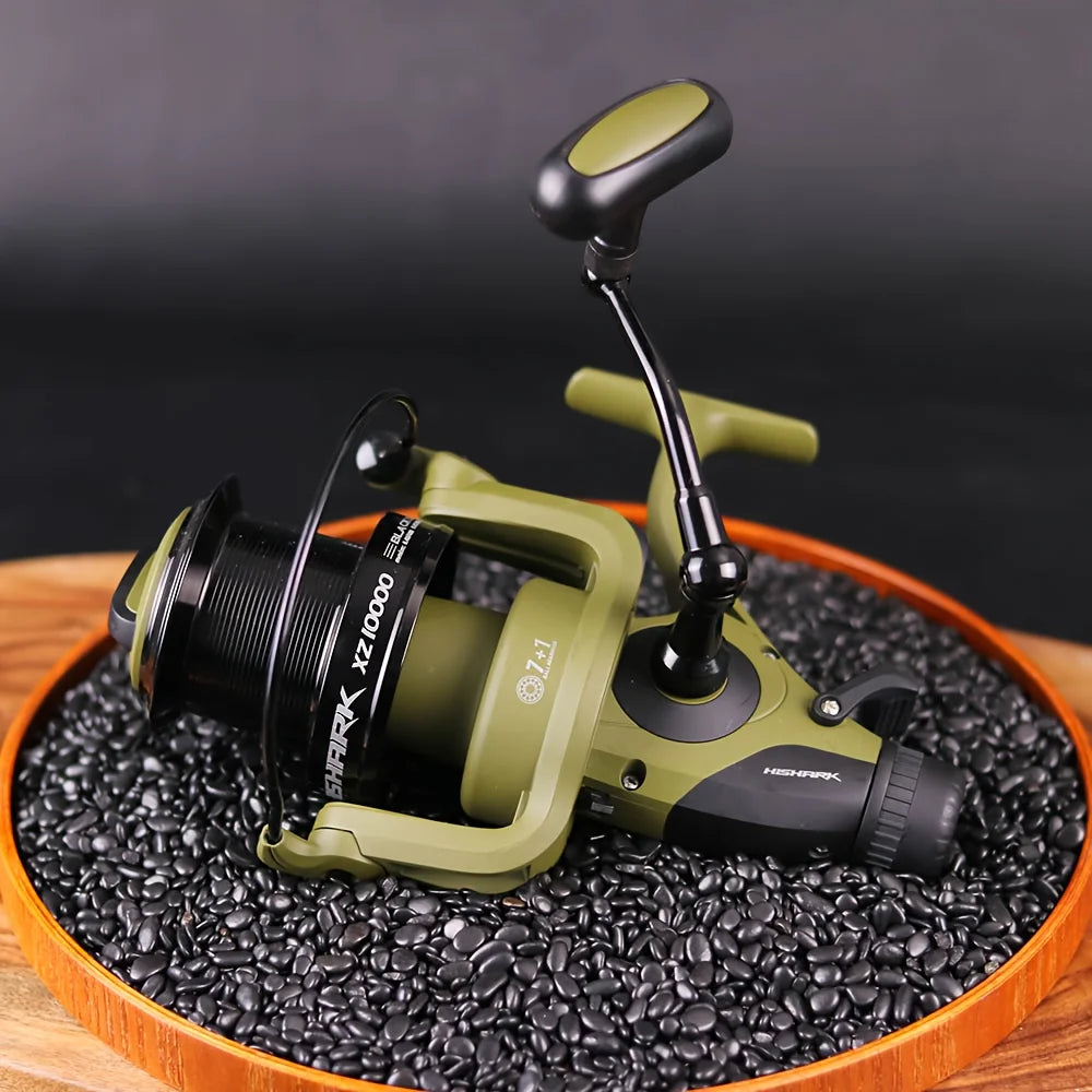 Fishing Spinning Reel Wheel 7+1 stainless steel 4.9:1 Bearings fishing supplies Reel 6000-12000 fishing accessories equipment